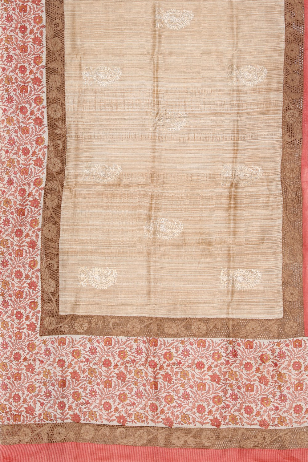 Image of Simple Yet Elegant Embroidery Saree